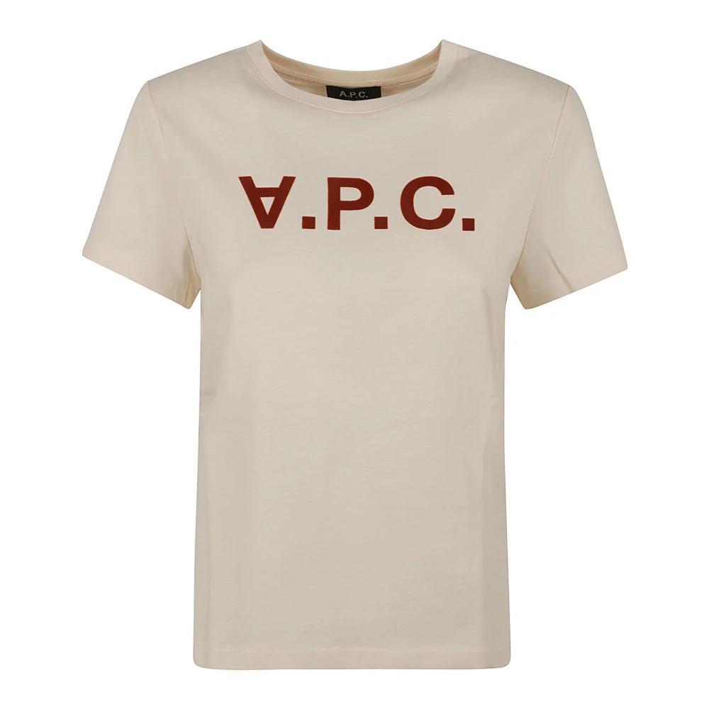 A.p.c. Beige T-shirts en Polos Beige Dames