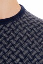 pull-en-cachemire-bleu-motif-biscuit