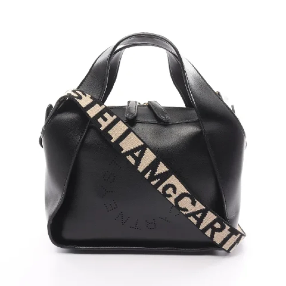 Stella McCartney Pre-owned Leather handbags Black Dames