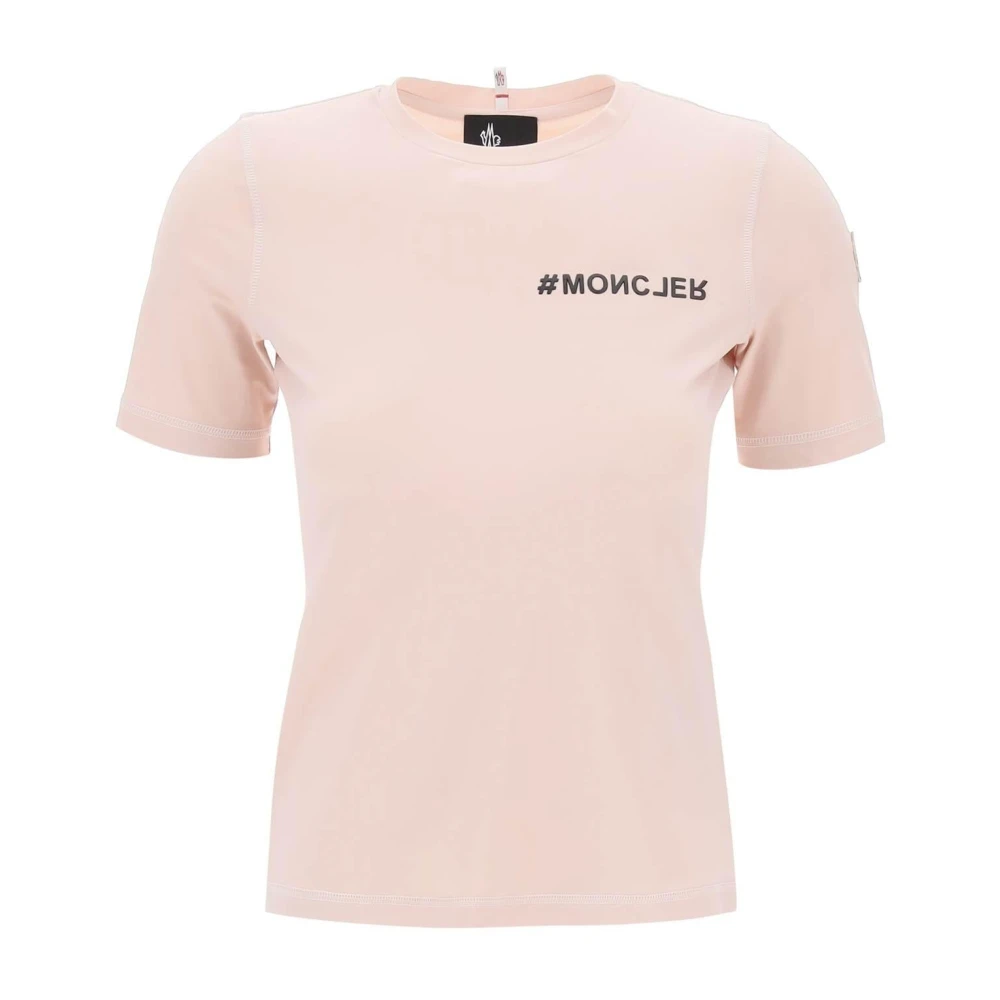 Moncler T-Shirts Pink Dames