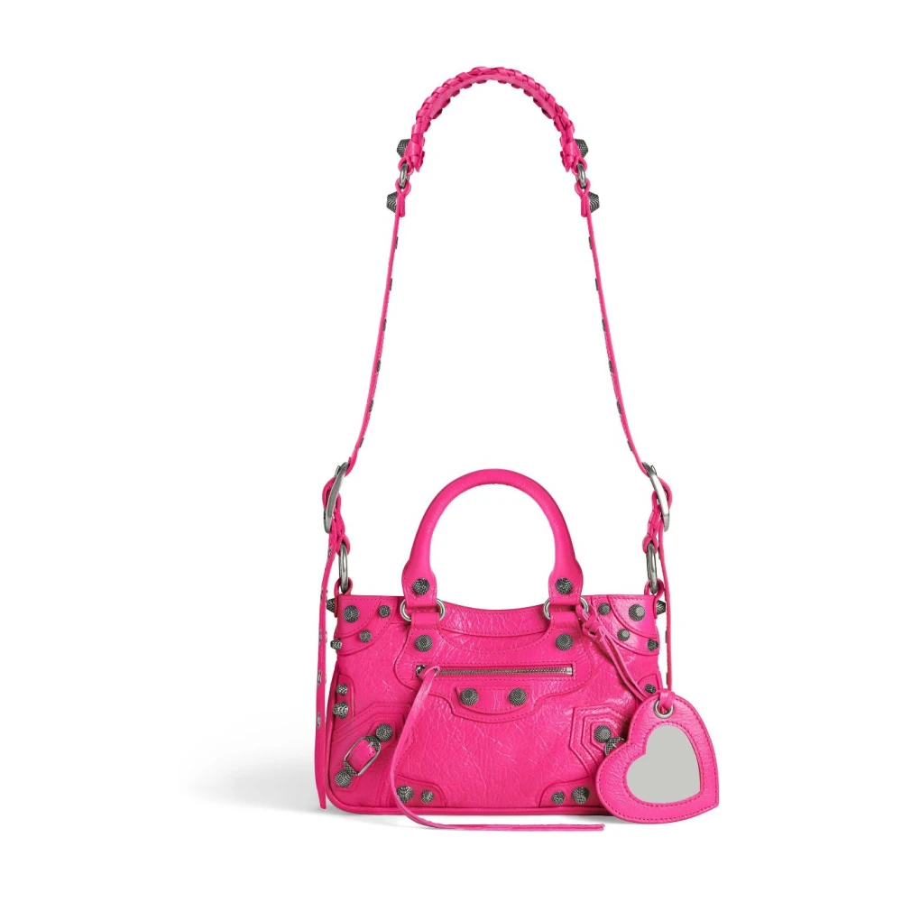 Balenciaga Fuchsia Neo Cagole Toteväska Pink, Dam