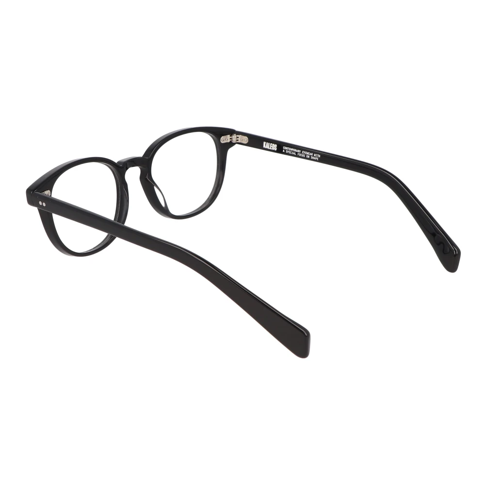Kaleos Vierkante Acetaatbril Black Unisex