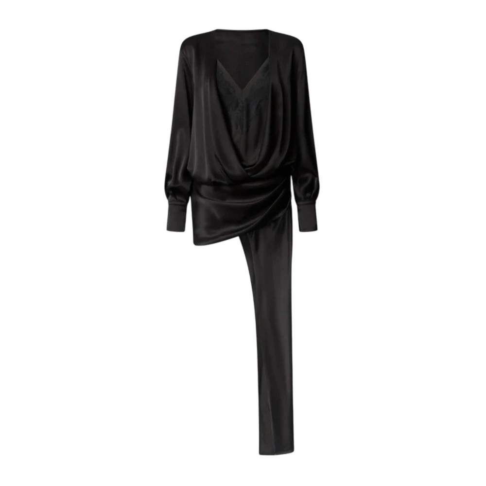 Pinko Donna Nero Abiti, L, New,