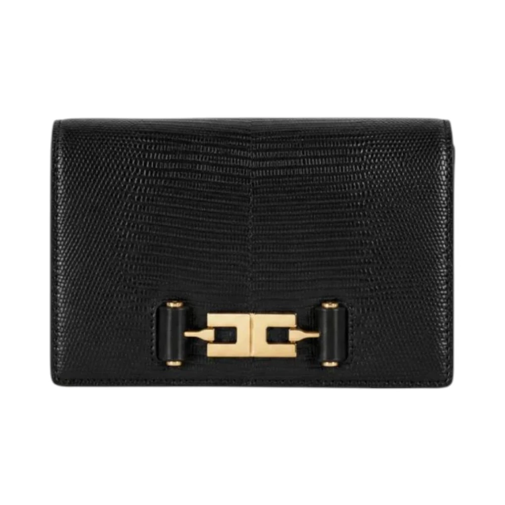 Elisabetta Franchi Donna Nero - Clutch - Bags - One Size - Immagine 5