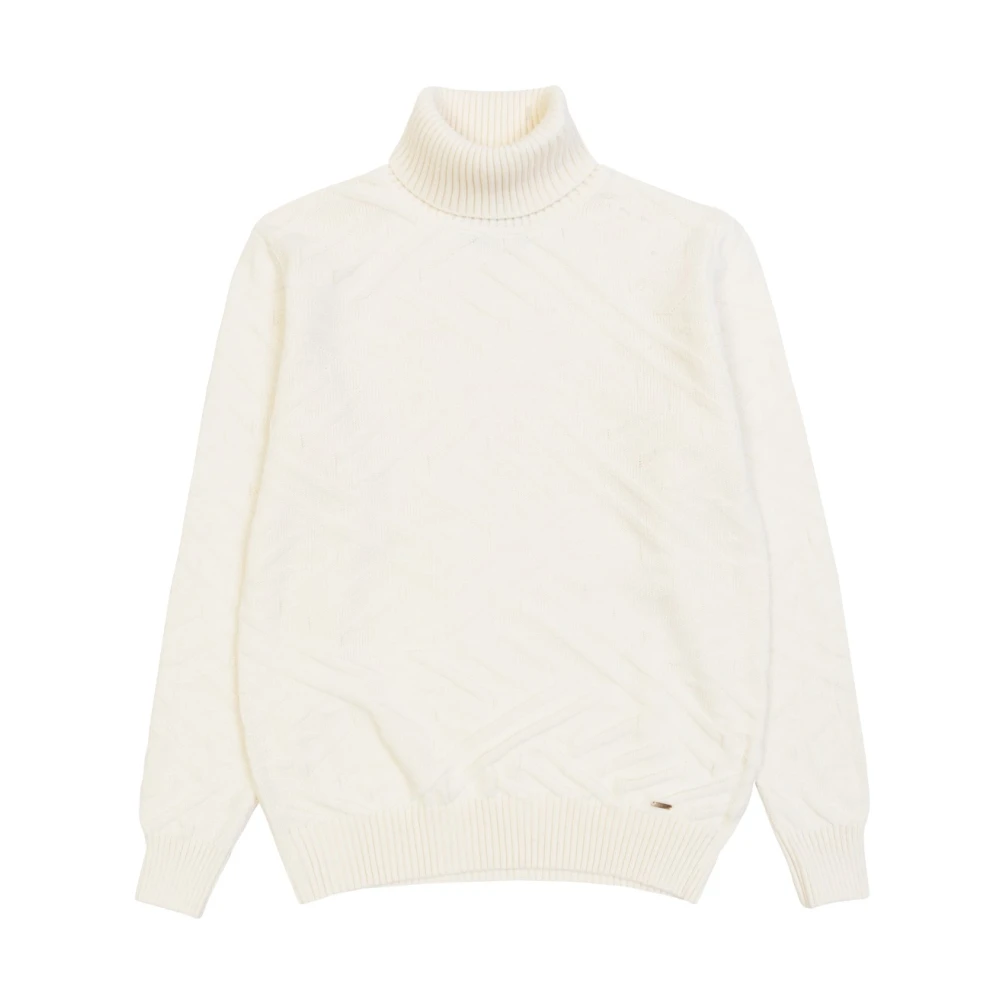Gianni Lupo Crème Trui voor Mannen Beige Heren