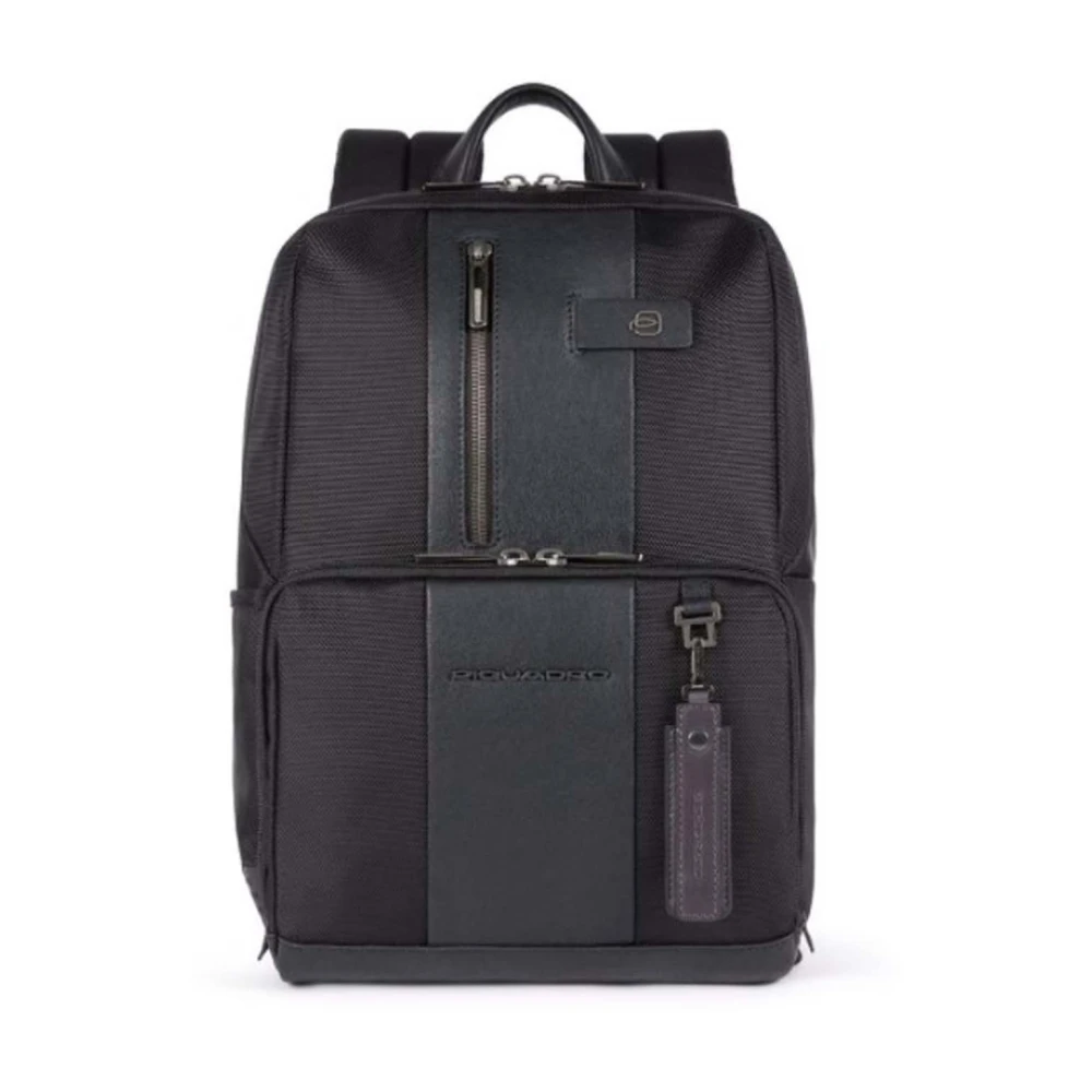Piquadro Herren Schwarz Rucksäcke