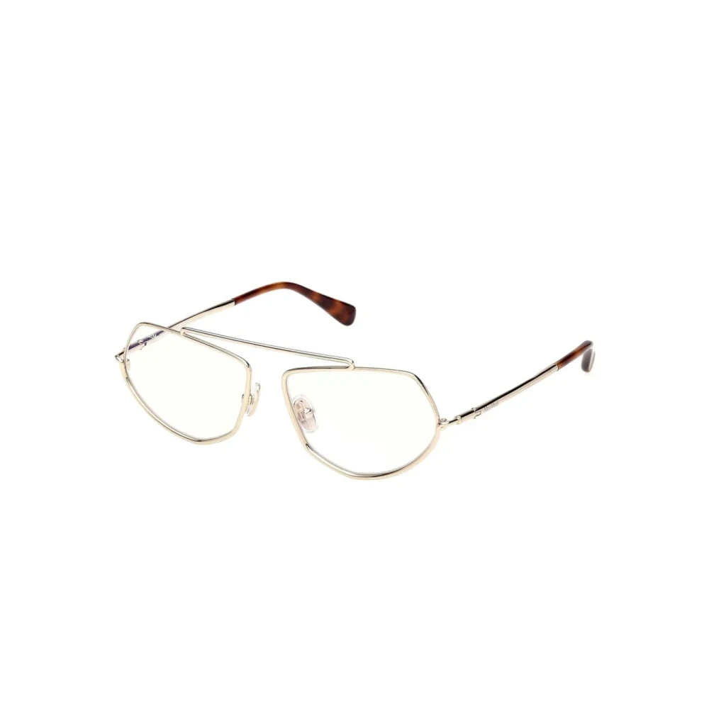 Max Mara Yellow Optical Frame - Female - Glasses - 57 Mm - Accessories