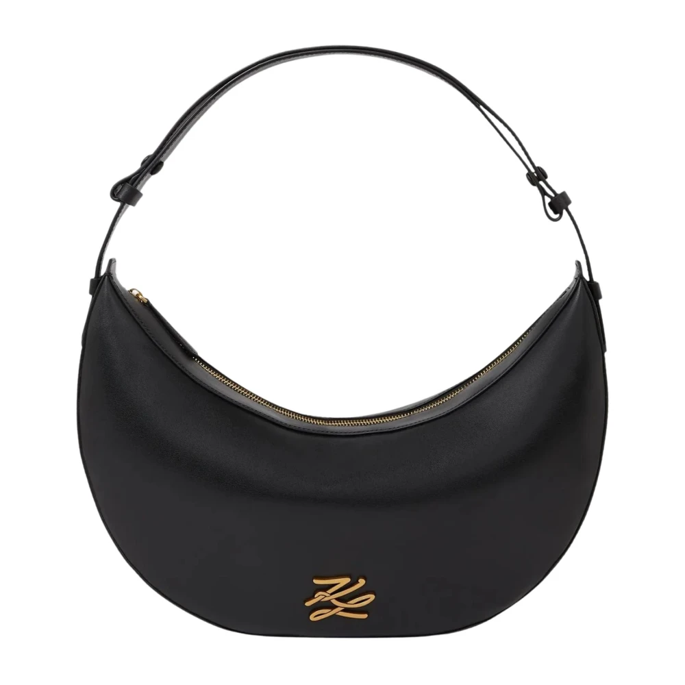 Karl Lagerfeld Black Villa La Vigie Shoulder Bag - Female - Shoulder Bags - One Size - Bags