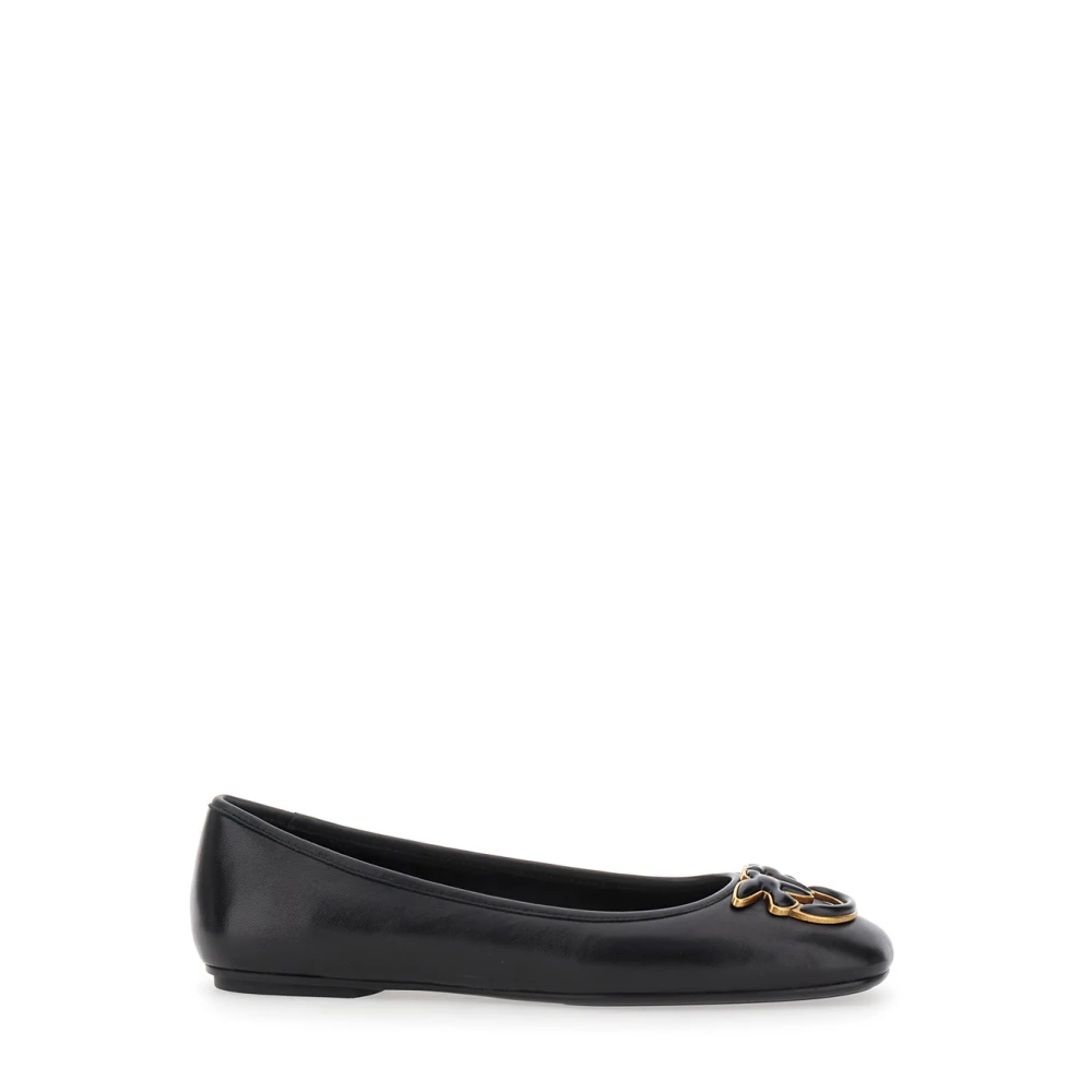 Pinko Women's Black Ballerina Flat Shoes - Ballerina Shoes - 4 Uk - Shoes