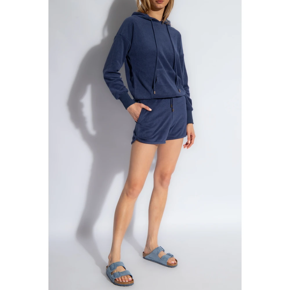 Melissa Odabash Nora hoodie Blue Dames