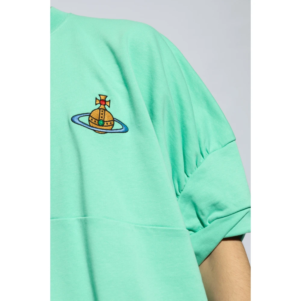 Vivienne Westwood Sweatshirt met korte mouwen Green Heren