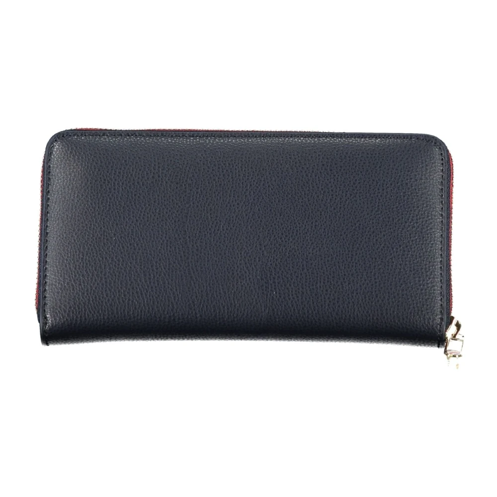 Tommy Hilfiger Blauwe Damesportemonnee met Ritssluiting Blue Dames