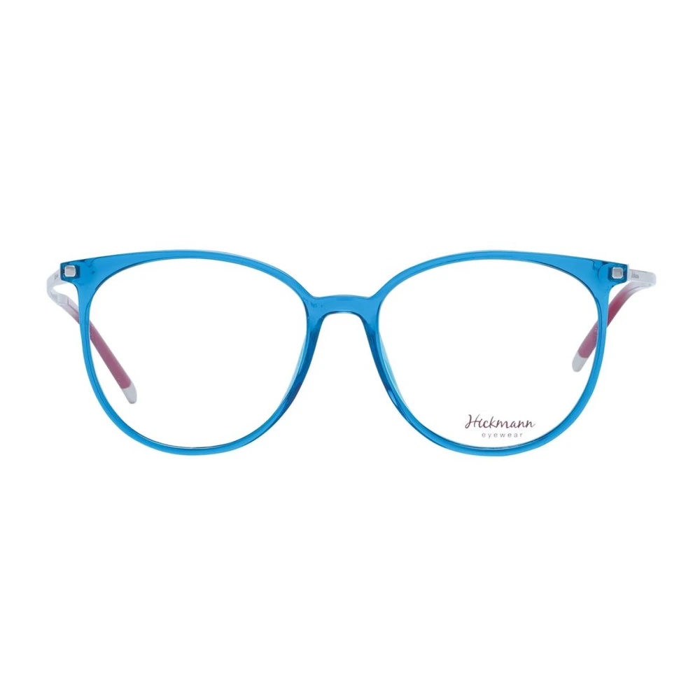 Ana Hickmann Blauwe Ronde Acetaat Optische Frames voor Vrouwen Blue Dames