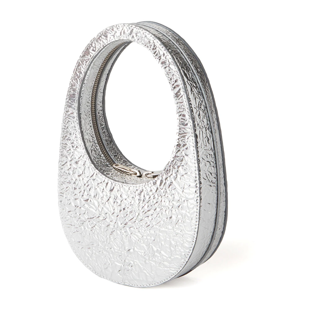 Coperni Zilveren Ovale Handtas Gray Dames