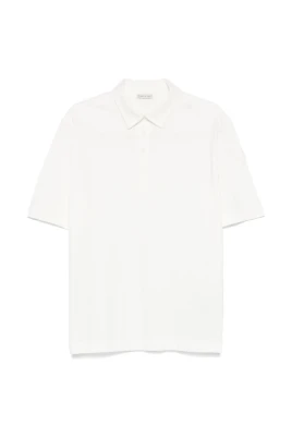 Logo Patch Polo Shirt