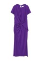 front-knot-midi-jurk