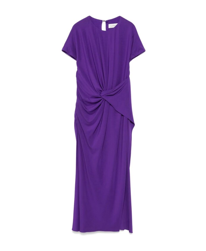 front-knot-midi-jurk