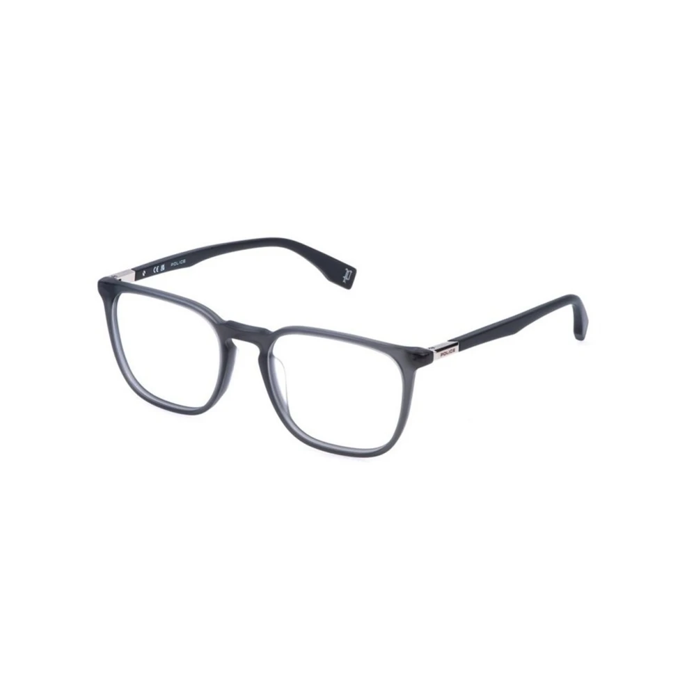 Police Men's Gray Glasses, 53 Mm, Vplr59 Optical Frame