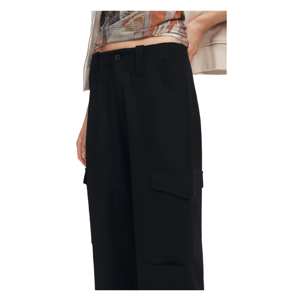 Desigual Damesbroek Herfst Winter Collectie Black Dames