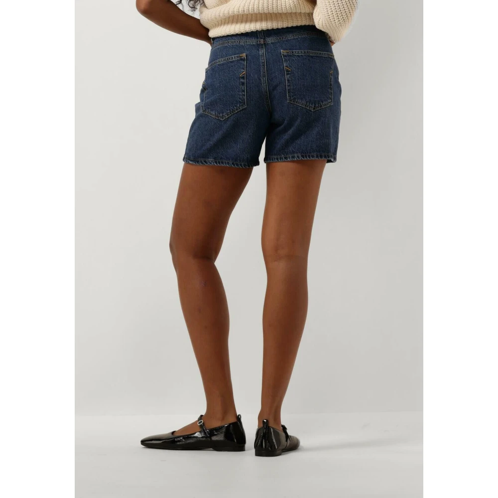Selected Femme Dames Broeken Slfkrista Hw Mid Blue Denim Blue Dames