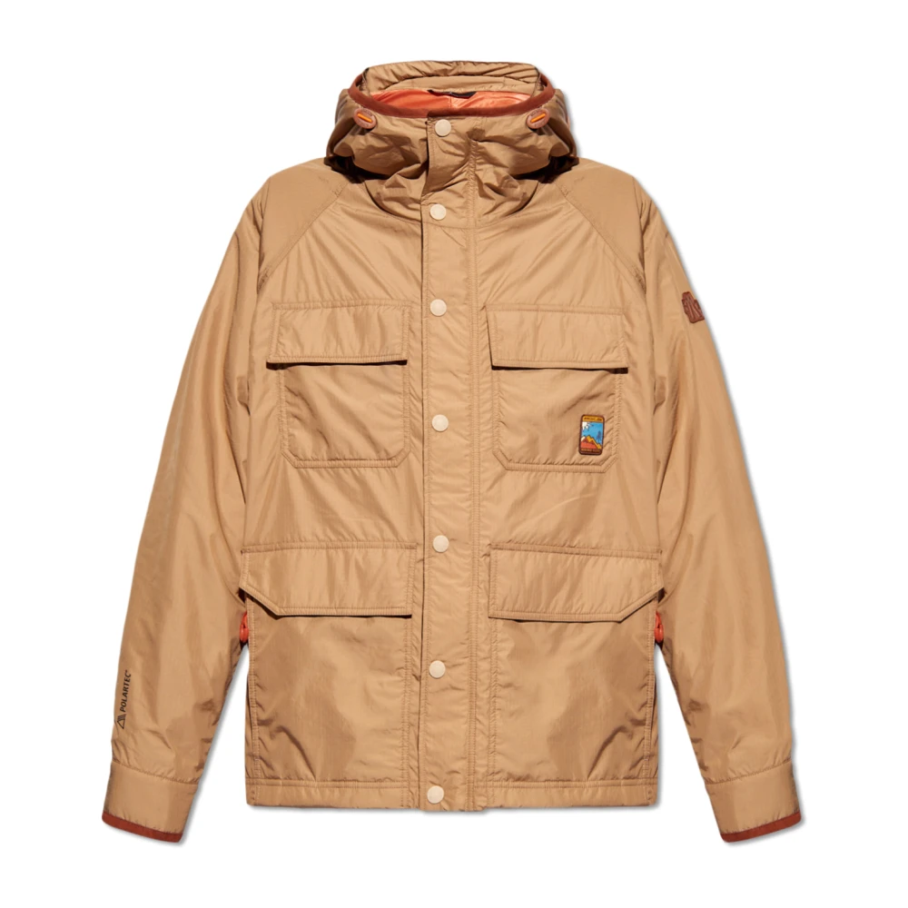 Moncler Beige Light Jackets, Male, 2XL, Rutor Jacket