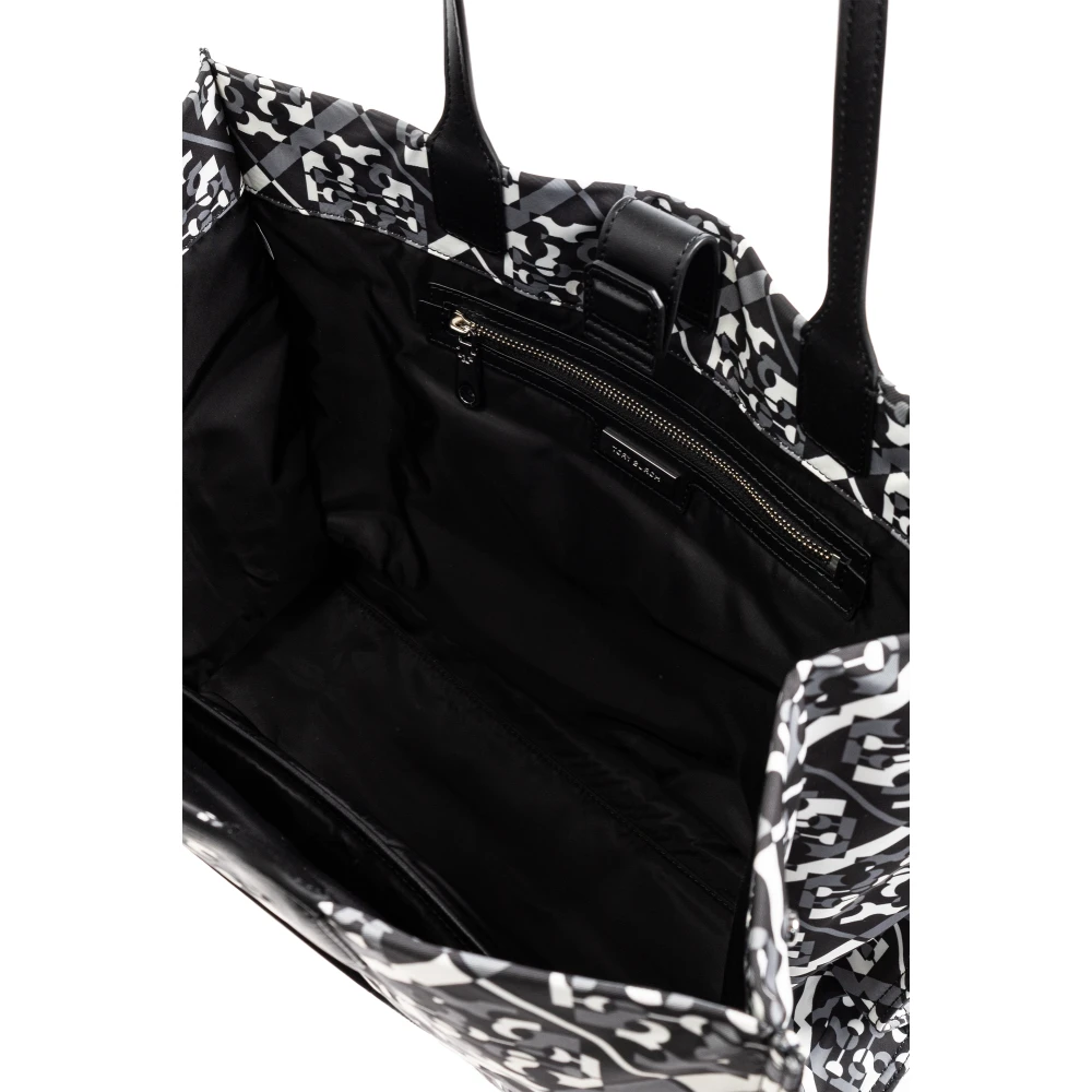 TORY BURCH Tas 'Ella' type 'shopper' Black Dames
