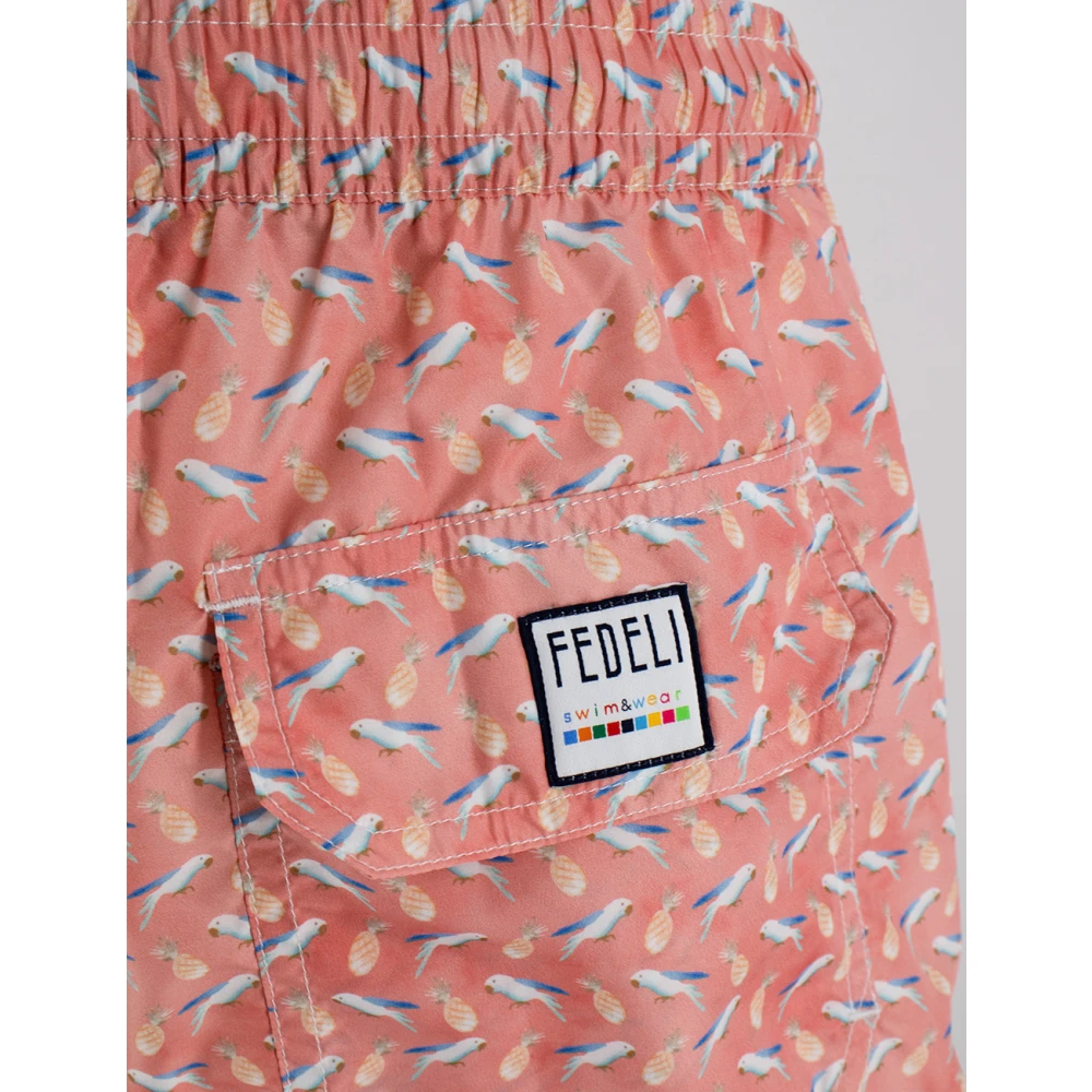 Fedeli Swimwear Pink Heren