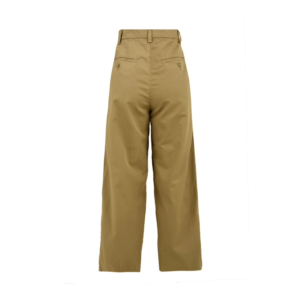Aspesi Khaki Broek Green Dames