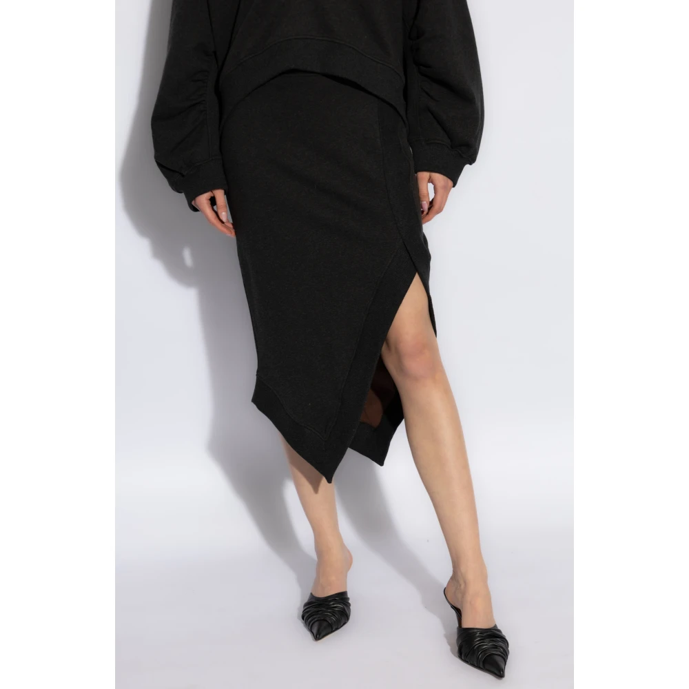 The Attico Rok met logo Black Dames