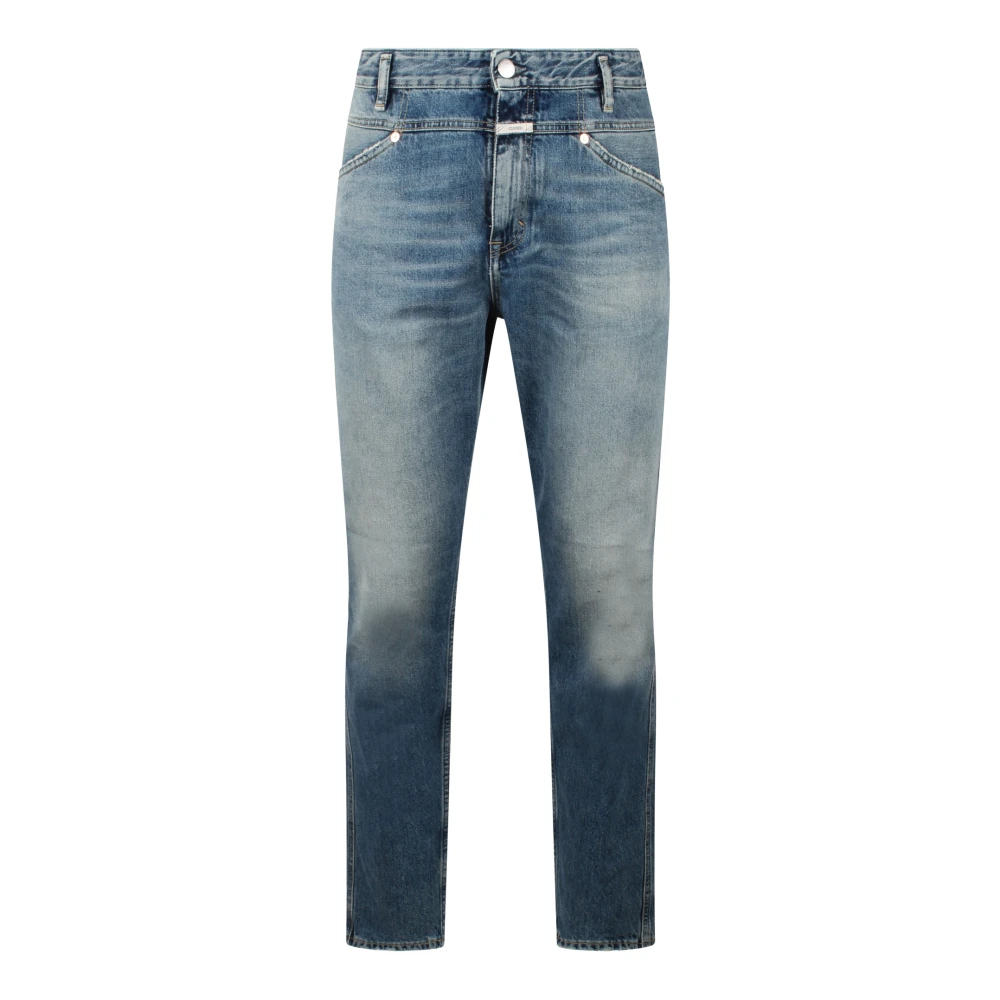 Closed X-Lent Tapered Jeans Blue Heren