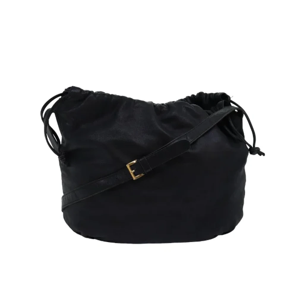 Loewe Pre-owned Leather shoulder-bags Black Dames