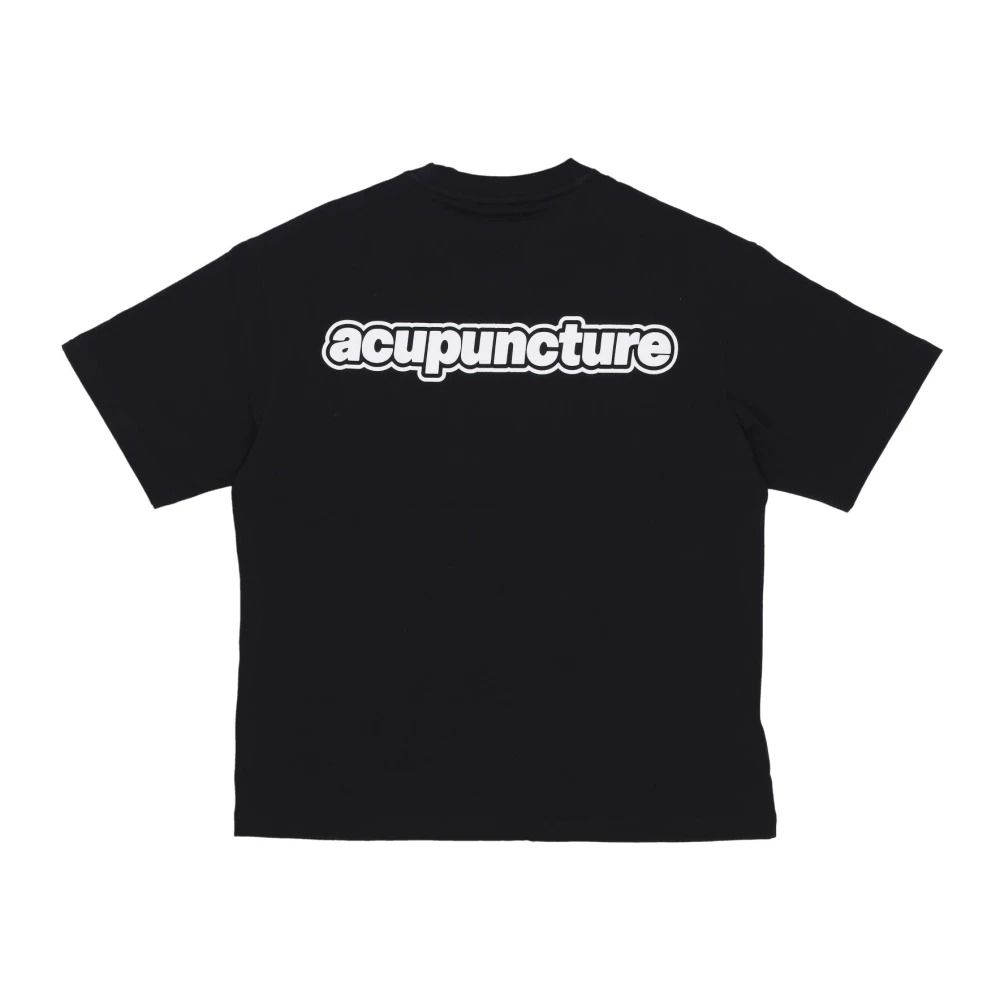 Acupuncture Earth Tee Zwart Korte Mouw T-shirt Black Heren