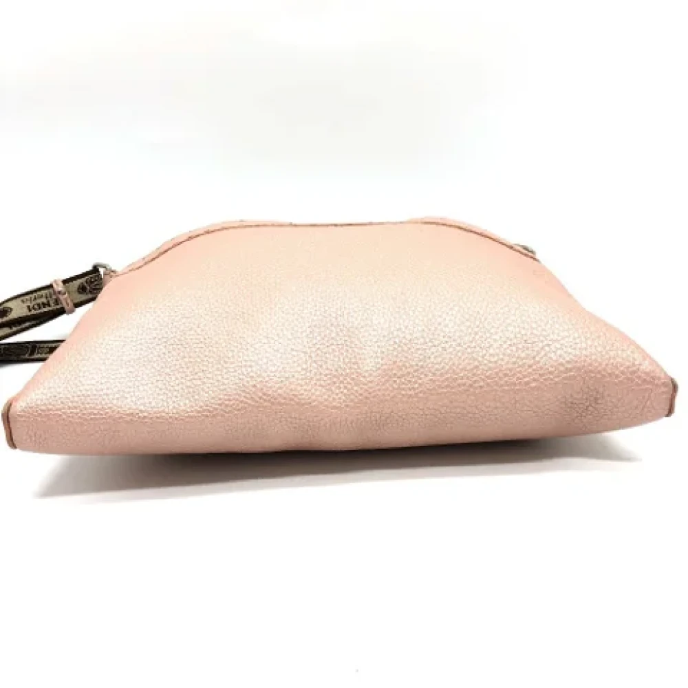 Fendi Vintage Pre-owned Leather fendi-bags Pink Dames