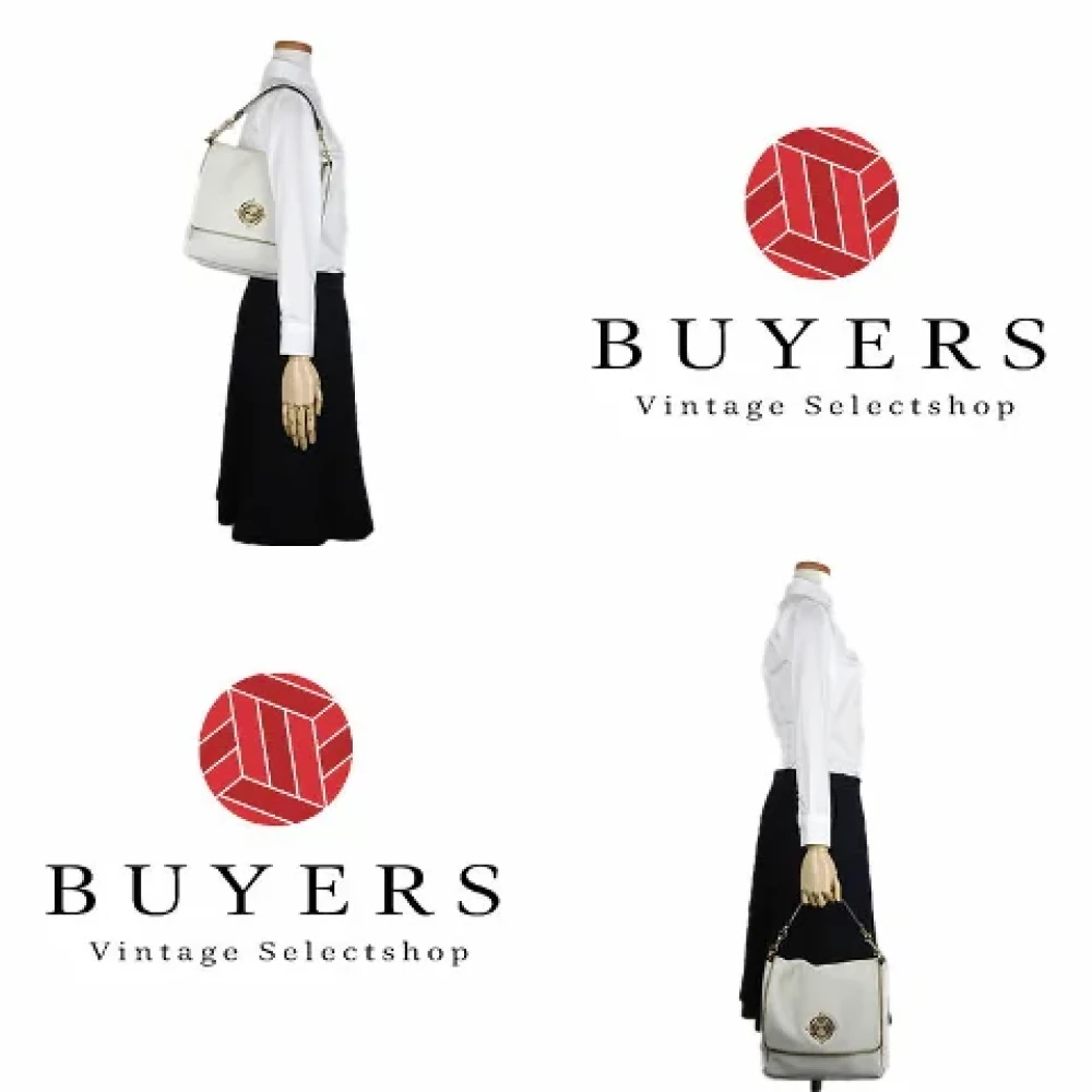 Loewe Pre-owned Leather shoulder-bags White Dames