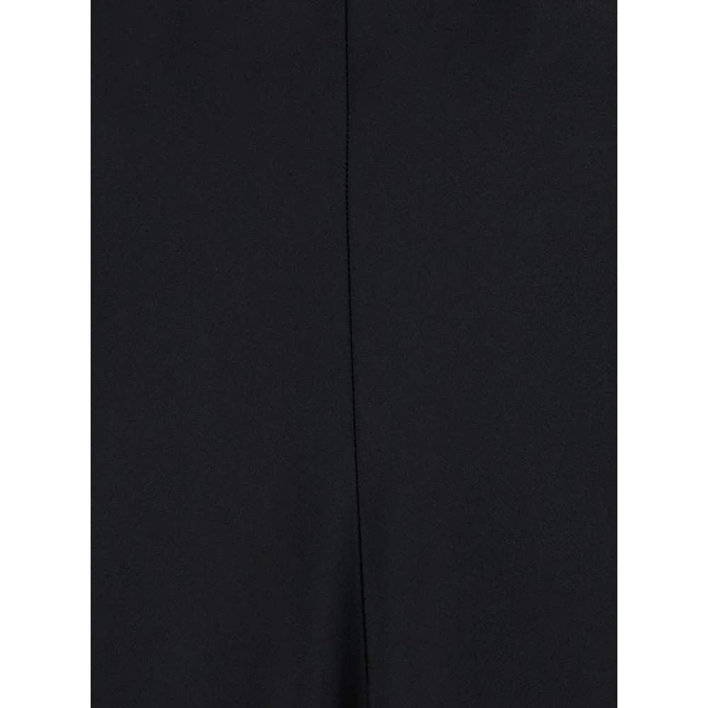 Forte Zwarte Ballerina Jurk Black Dames