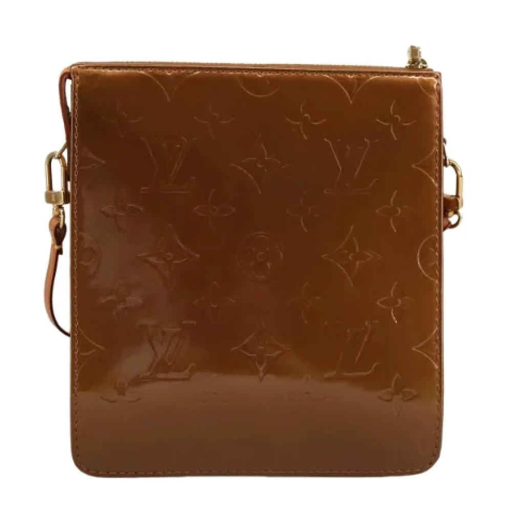 Louis Vuitton Vintage Pre-owned Leather pouches Brown Dames