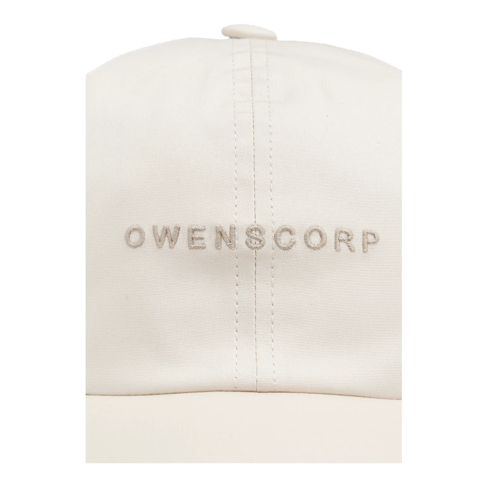 Rick Owens Baseballpet Beige Unisex