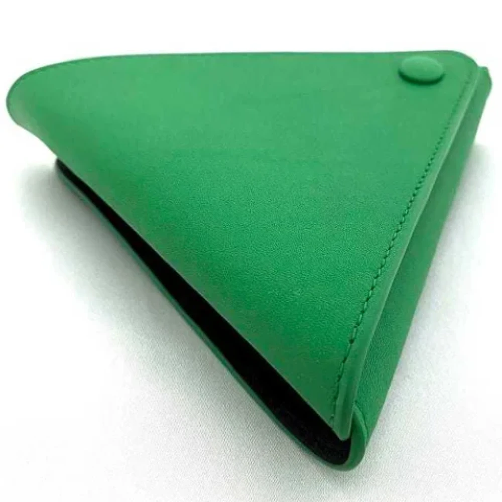 Bottega Veneta Vintage Pre-owned Fabric pouches Green Dames