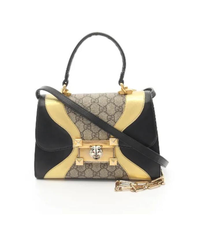pre-owned-cuir-sacs-gucci
