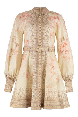 linen-dress-with-zipped-cuffs-and-belt