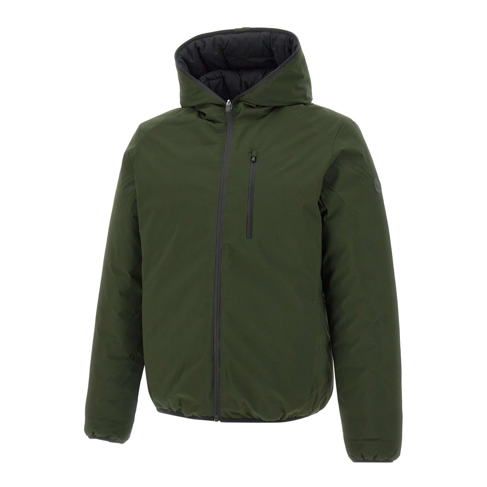Save The Duck Omkeerbare Groen Zwarte Herenjas Green Heren