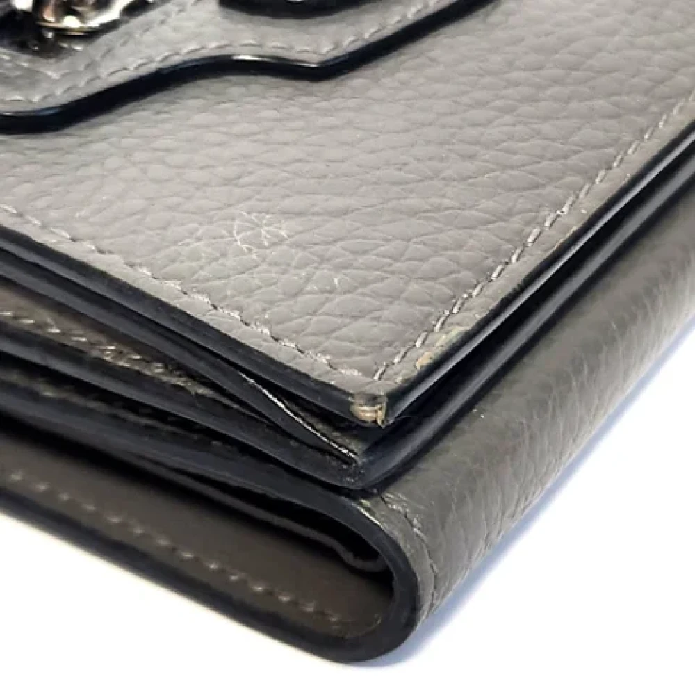 Balenciaga Vintage Pre-owned Leather wallets Gray Dames