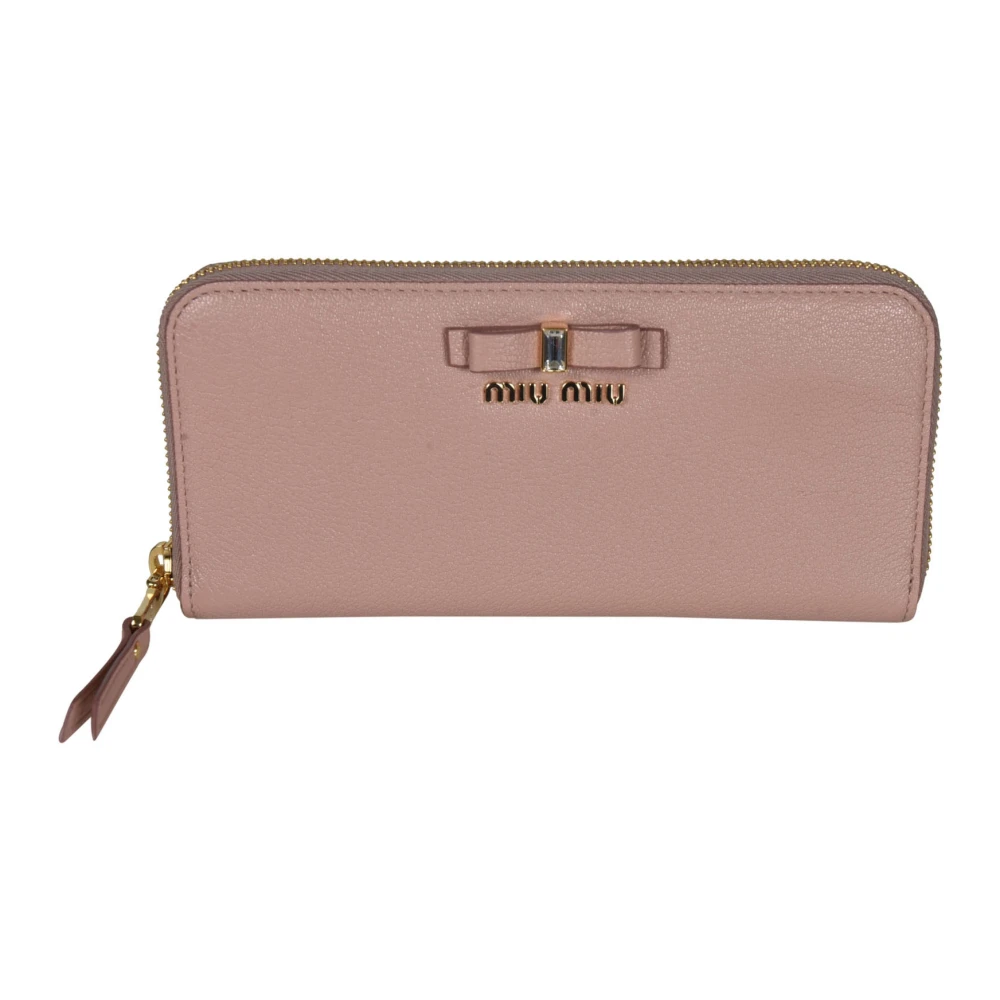 Miu Miu Miu Miu Wallets Rosa Dam