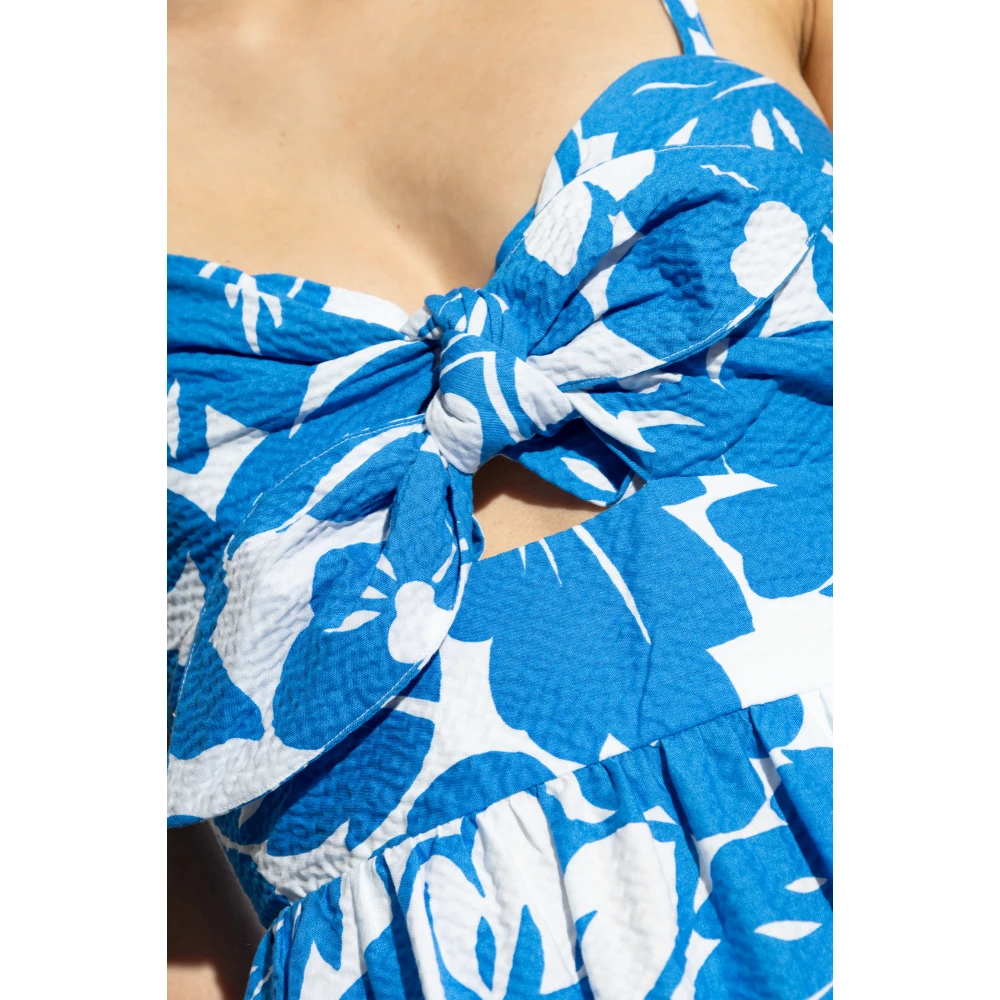 Kate Spade Bloemenpatroon jurk Blue Dames