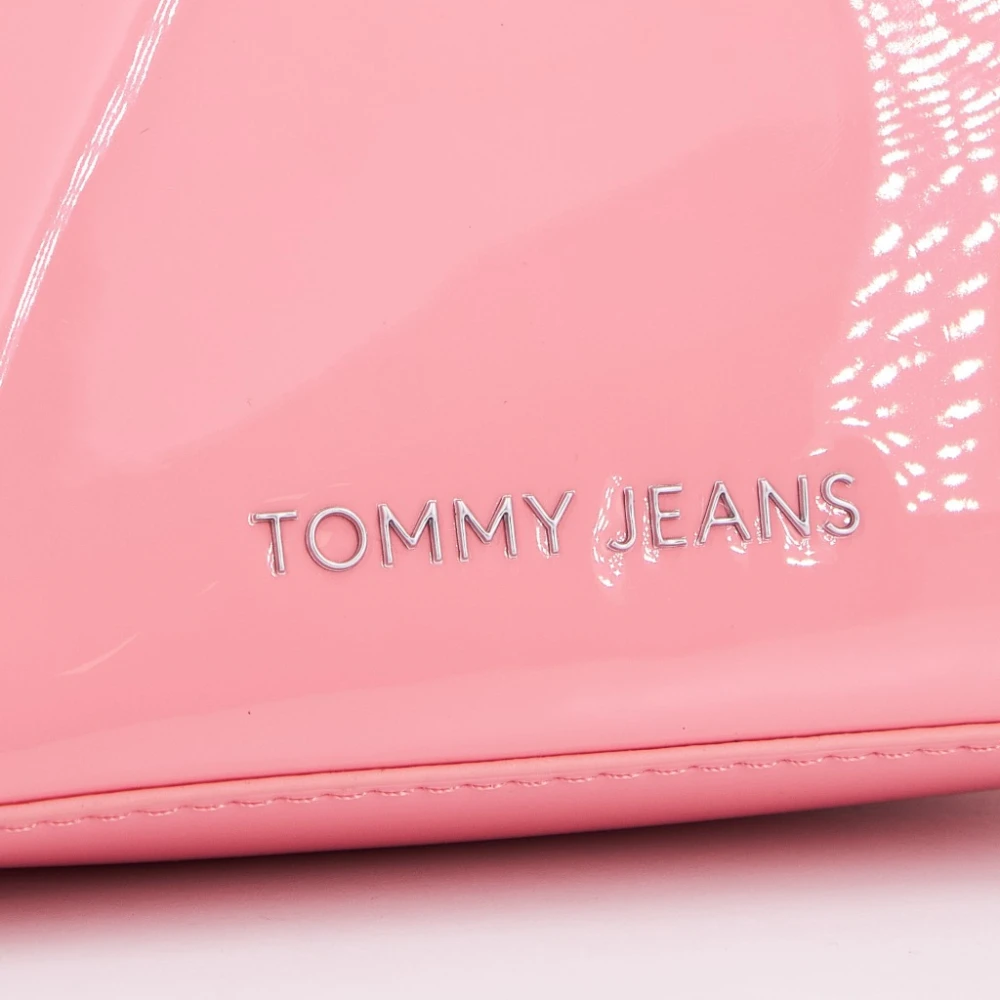 Tommy Jeans Stijlvolle Schoudertas voor Vrouwen Pink Dames