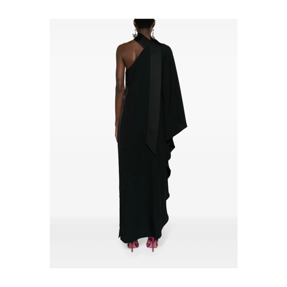 Taller Marmo Zwarte Bolkan Lange Jurk Black Dames