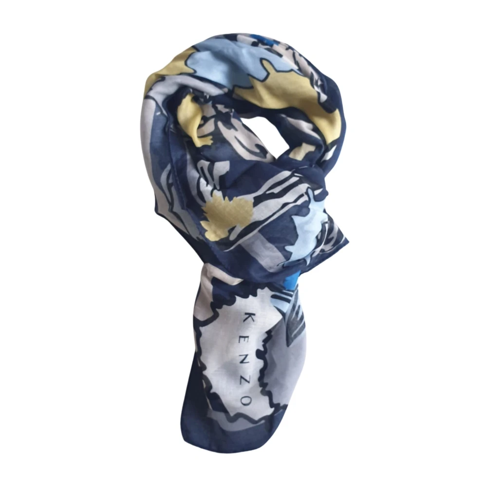 Kenzo Women's Multicolored Pashmina Stole Modal Blend