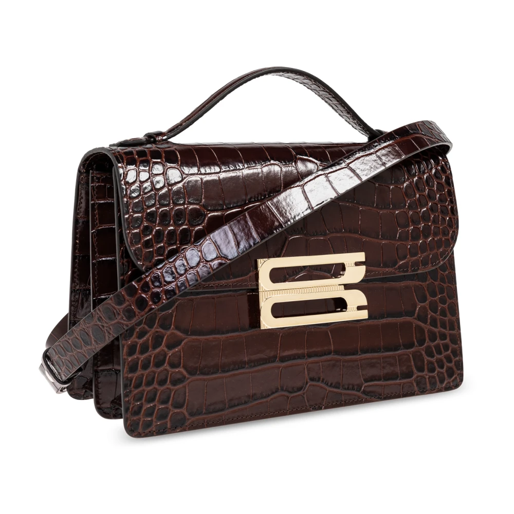 Victoria Beckham Schoudertas Dorian Brown Dames