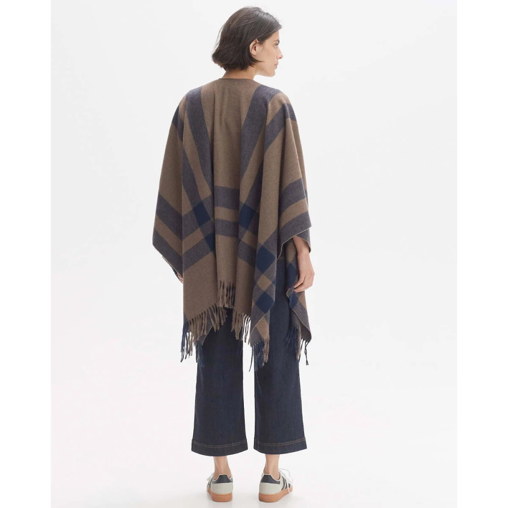 Opus Elegante Shawl met Atano Cape Brown Dames