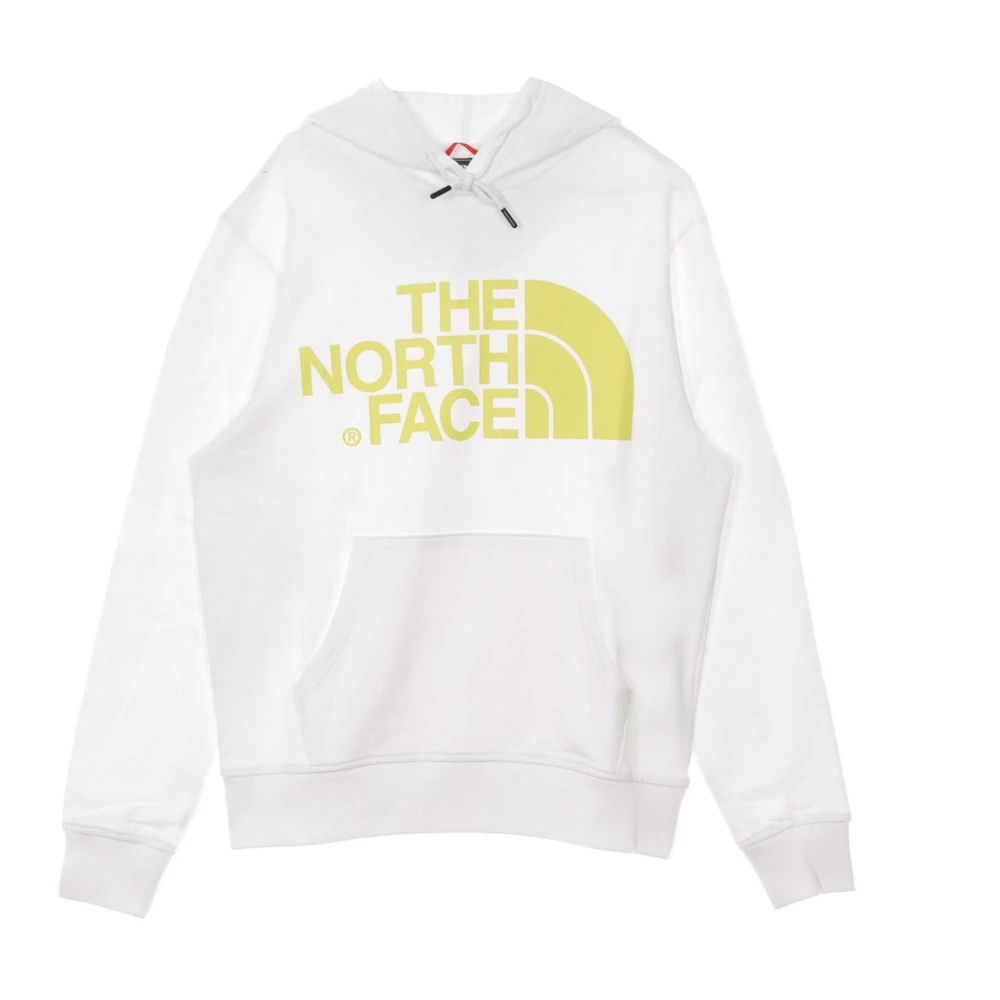The North Face Standaard Hoodie Wit Citroen White Heren